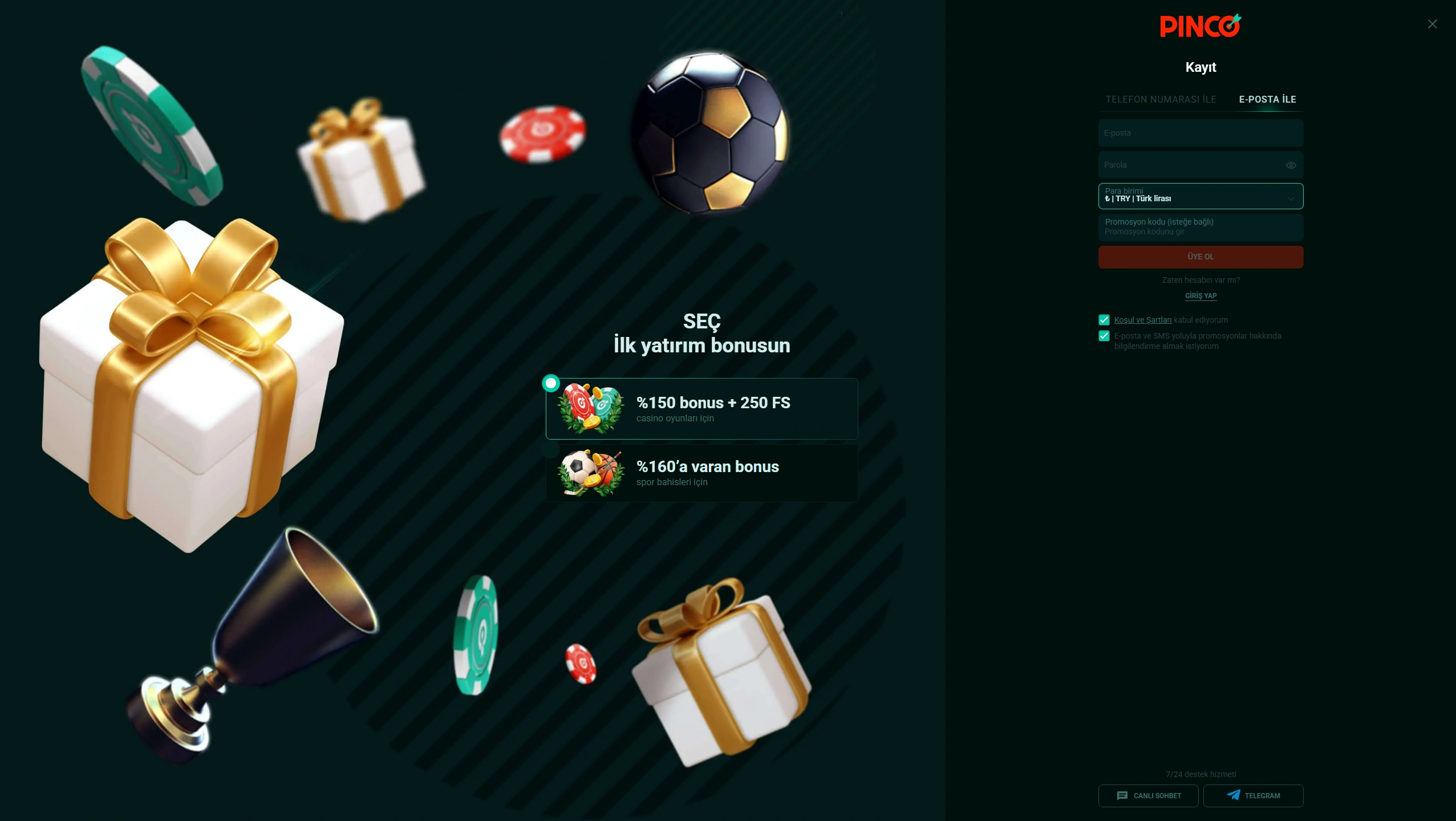 Pinco casino promosyon kodları hakkında bilmeniz gerekenler